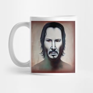 brown Keanu Mug